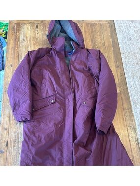 Lands' End Winter Jacket in Plum